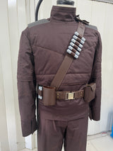 The Mandalorian Fly suit, Leather belts, Cape and Boots