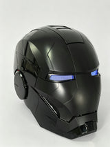 black iron man MK5 helmet