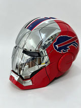 The Voice Activated Iron Man MK5 Helmet Painted in NFL Teams' Colorways