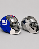 The Voice Activated Iron Man MK5 Helmet Painted in NFL Teams' Colorways