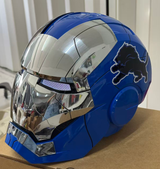 Detroit Lions Iron Man Helmet