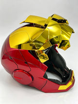 Jarvis greetings Iron Man helmet