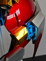 iron man helmet with luminous lights