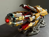 This Bumblebee arm is a fully wearable prop designed with multiple interactive functions. It features voice control technology and includes several built-in sound effects for a more realistic and immersive experience. Perfect for cosplay, display, or collection, this piece combines detailed design with functional features inspired by Bumblebee.