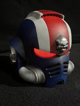 Ultramarines Lieutenant Titus helmet