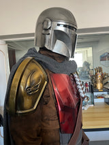 custom size Mandalorian helmet