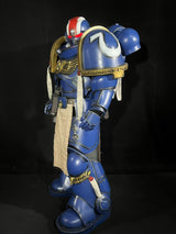 Space Marines Ultramarines Lieutenant Titus armor