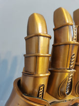 Thanos Infinity Metal Glove with LED lights and a Stand