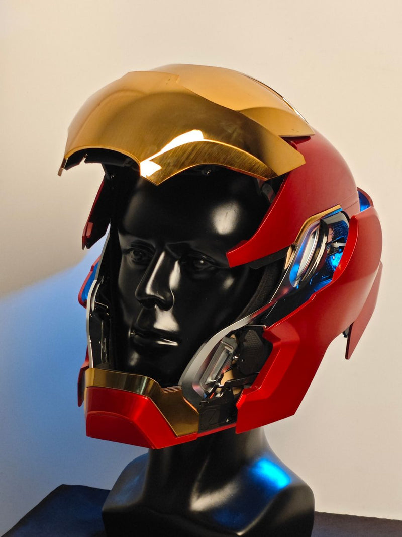 iron man cybernetic helmet The MK5 Voice Activated Available while supplies last US | 2026 MK17 Life-Size