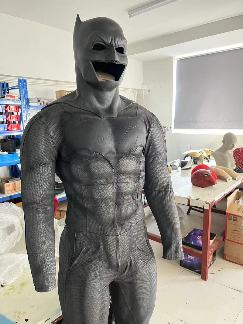 Bat Man Cosplay Suit Inspired from Batman v Superman : Dawn of