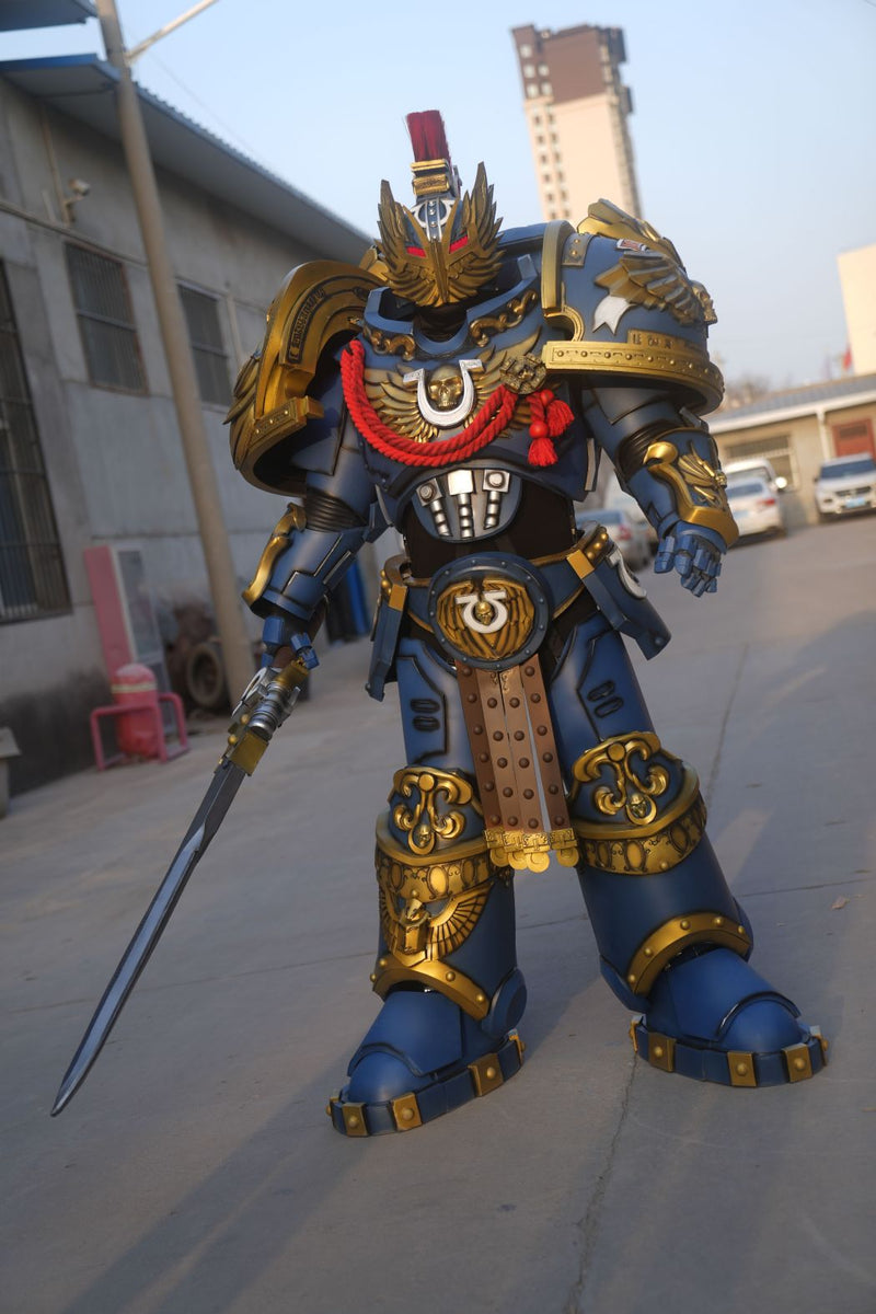 warhammer cosplay Ultramarines Honour Guard Chapter Champion