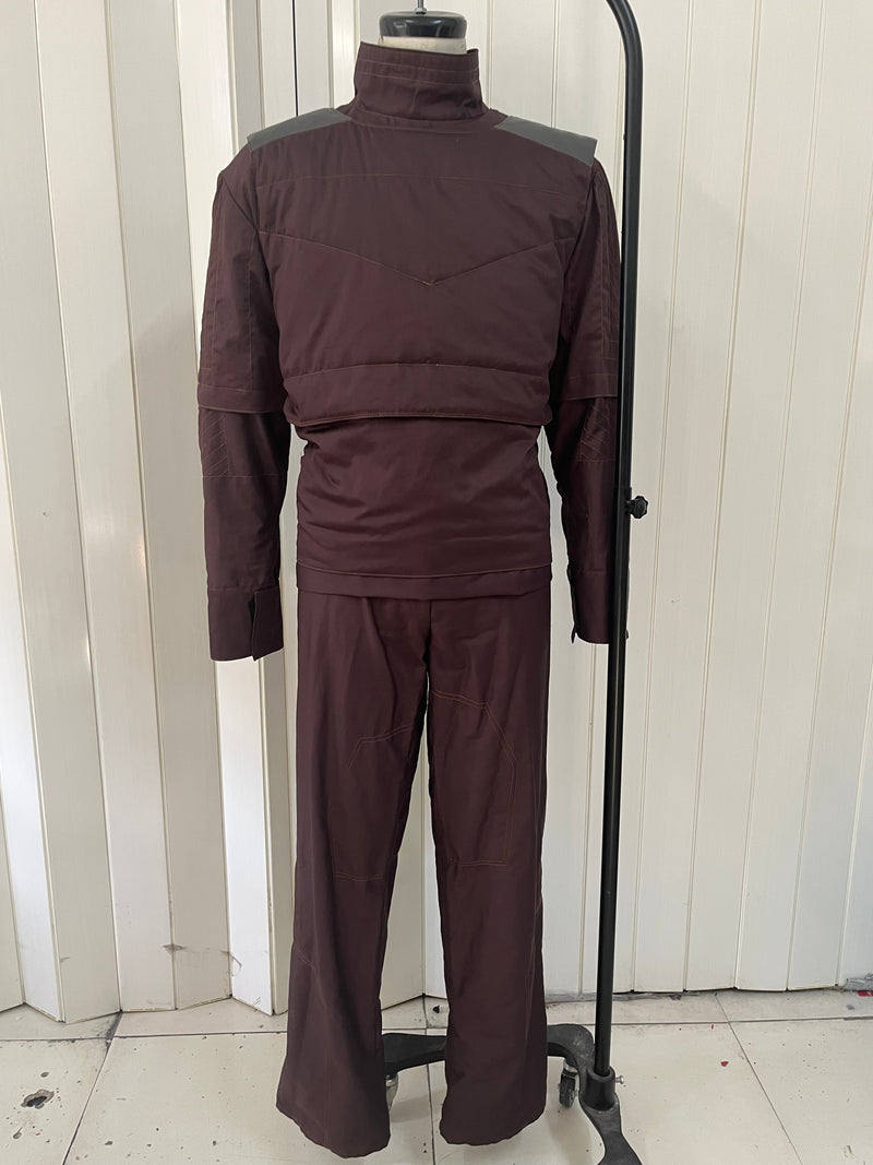 The Mandalorian Fly suit, Leather belts, Cape and Boots