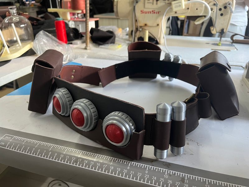 The Mandalorian Fly suit, Leather belts, Cape and Boots