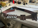 The Mandalorian Fly suit, Leather belts, Cape and Boots