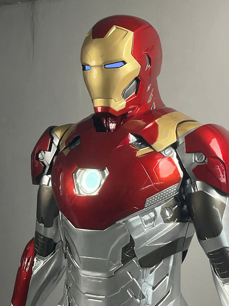 1/1 Ironman Statue 3D Printed Iron Man MK47 / MK46 Full Body Armors for Display Only