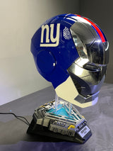The Voice Activated Iron Man MK5 Helmet Painted in NFL Teams' Colorways