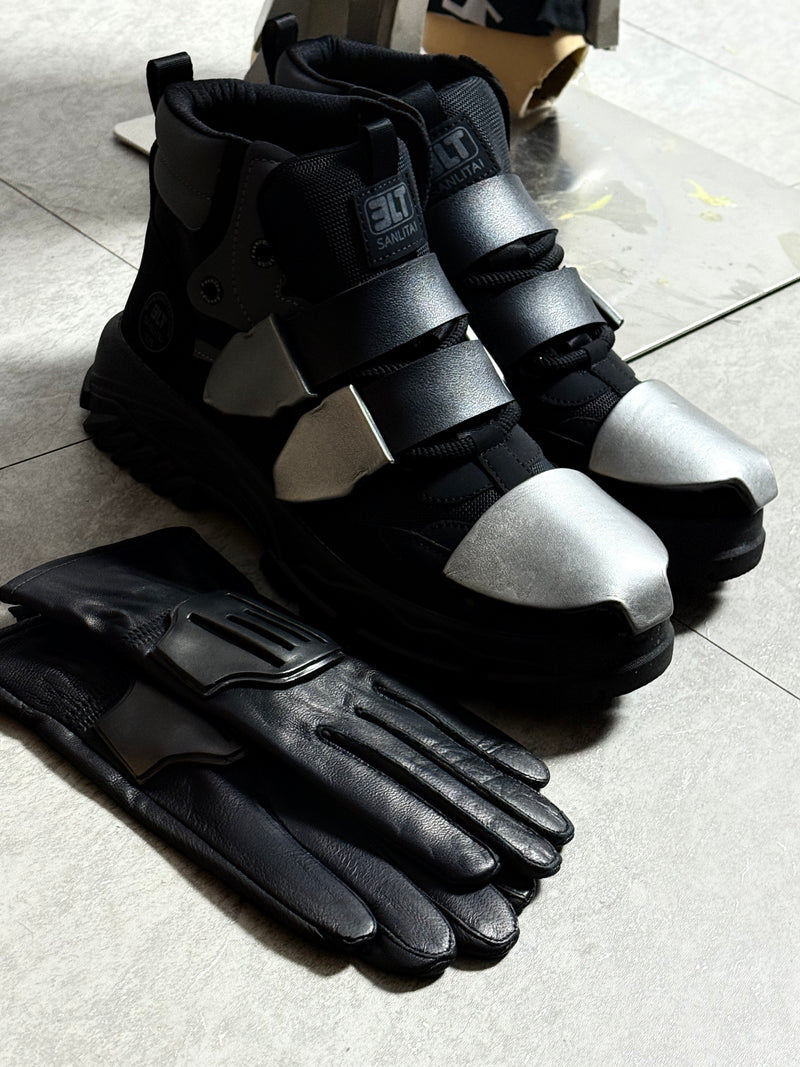 Arkaham Knight Red Hood Jason Todd shoes and gloves