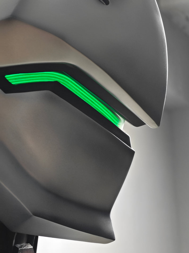 Over Watch Genji's  Full Body Armour Suit Black Edition With Lights
