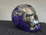 The Voice Activated Iron Man MK5 Helmet Painted in NFL Teams' Colorways