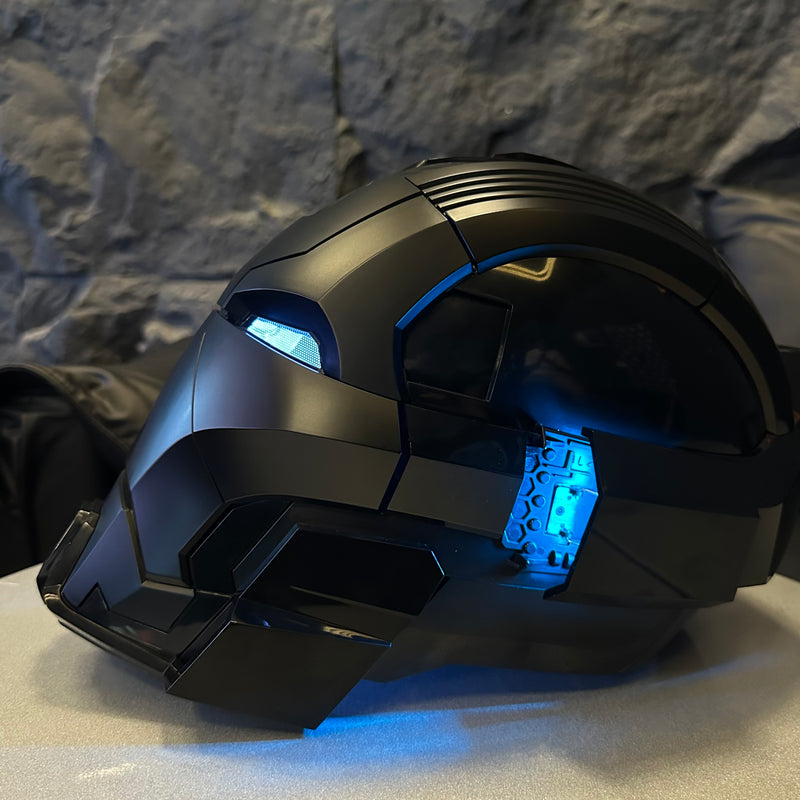cosplay iron man wearable helmet Iron-Man MK50 Electronic Helmet, VoiceTouch Control with LED Eyes 2.4G remote control 11 Iron Man MK17 Heartbreaker Wearable
