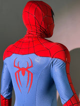 Brand New Day Spiderman Suit with screen printed web pattern and spiderman emblems