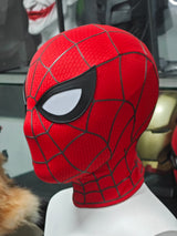 This Brand New Day Spider-Man mask is made for adults. It fits most wearers. The webbing uses silk-printed 3D dimensional lines for a realistic textured look. Detachable magnetic eyes make customization easy.