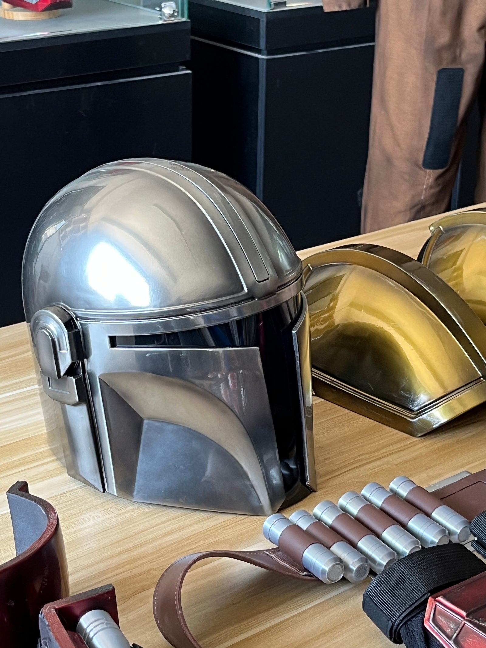 custom mandalorian motorcycle helmet The 62cm) XXL (63 Talla:36 Armed Forces Pilot Helmet quiz:gift