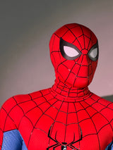 Brand New Day Spiderman Suit with screen printed web pattern and spiderman emblems