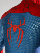 Spiderman costume with Screen Printed patterns