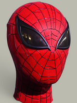 This spiderman mask features premium detail and accuracy. The webbing uses silk-printed 3D dimensional lines for a realistic textured look. Detachable magnetic eyes make customization easy, while the 3D-printed inner shell provides structure, comfort, and a secure fit for most wearers.