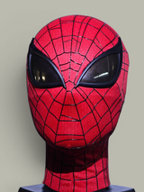 This spiderman mask features premium detail and accuracy. The webbing uses silk-printed 3D dimensional lines for a realistic textured look. Detachable magnetic eyes make customization easy, while the 3D-printed inner shell provides structure, comfort, and a secure fit for most wearers.