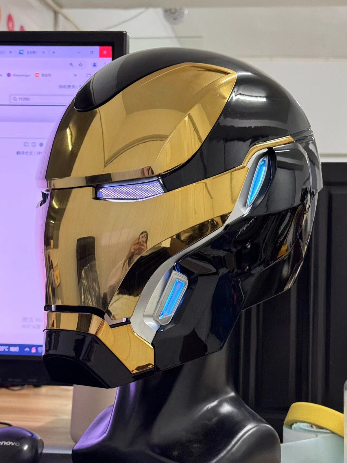 Iron Man MK50 Helmet | Motorized Avengers Infinity War Cosplay Replica