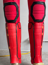 deadpool 3 cosplay shin guards