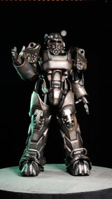 foam made fallout T60 armor installed with stilts