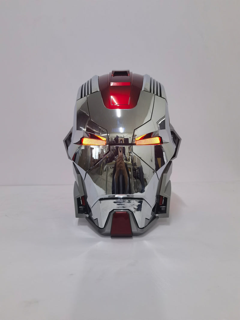iron man crash helmet uk US | Autoking|hammer Mk5 ironman | Voice Control High quality sound 6 Iron Man Motorcycle Helmet