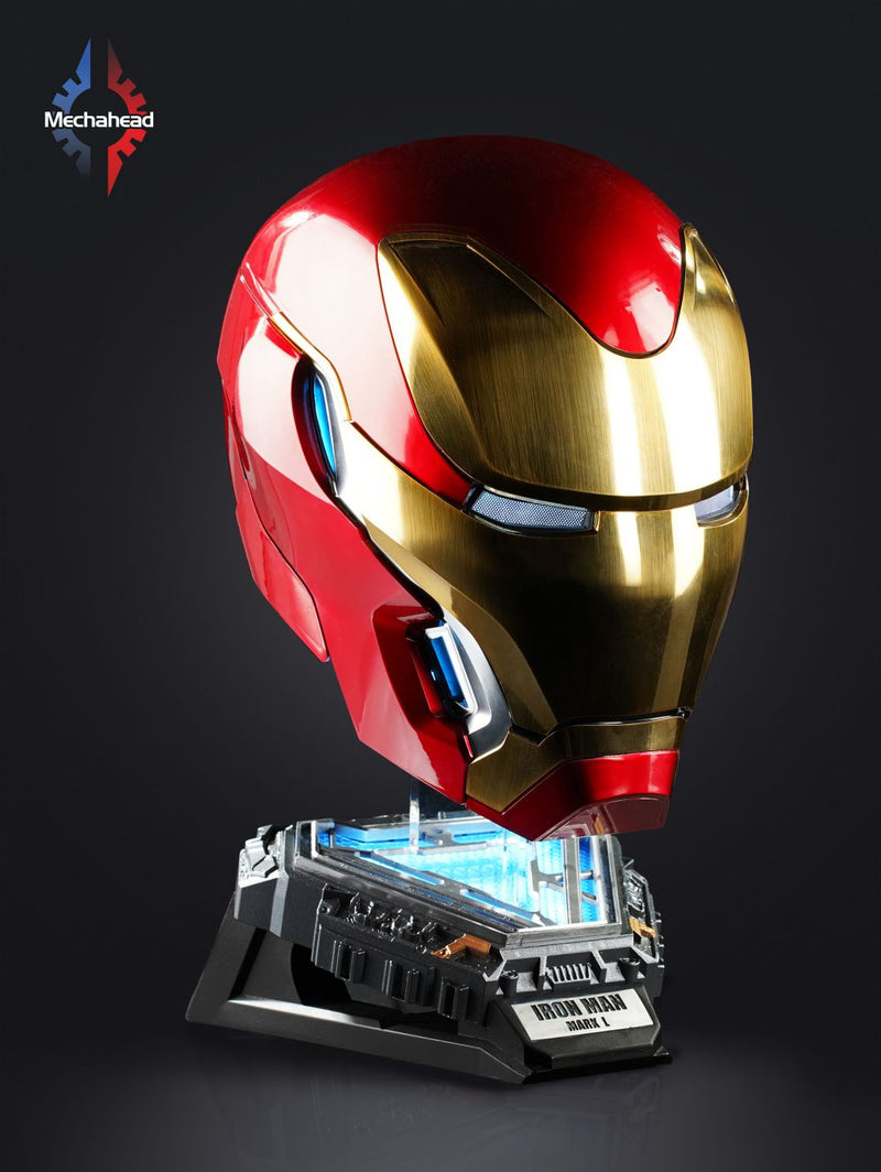 JOETOYS Motorized Iron Man Helmet MK50 The First Payment