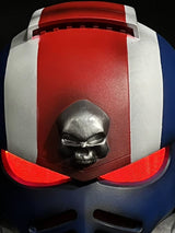 warhammer 4000 Ultramarines Lieutenant Titus helmet