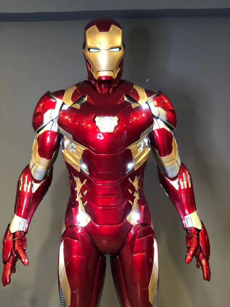 1 1 Iron Man Statue 3D Printed Iron Man MK47 MK46 Full Body Armors 1-1-iron-man-statue-3d-printed-iron-man-mk47-mk46-full-body-armors