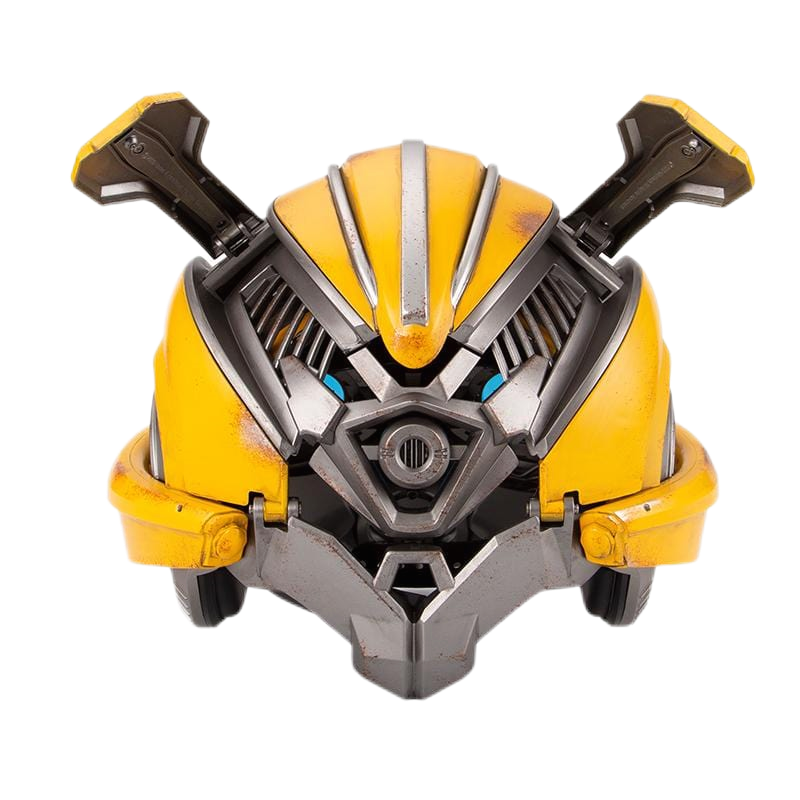 bumblebee motorcycle helmet for sale Voice Activated Bumblebee Helmet 1/1 Scale Wearable