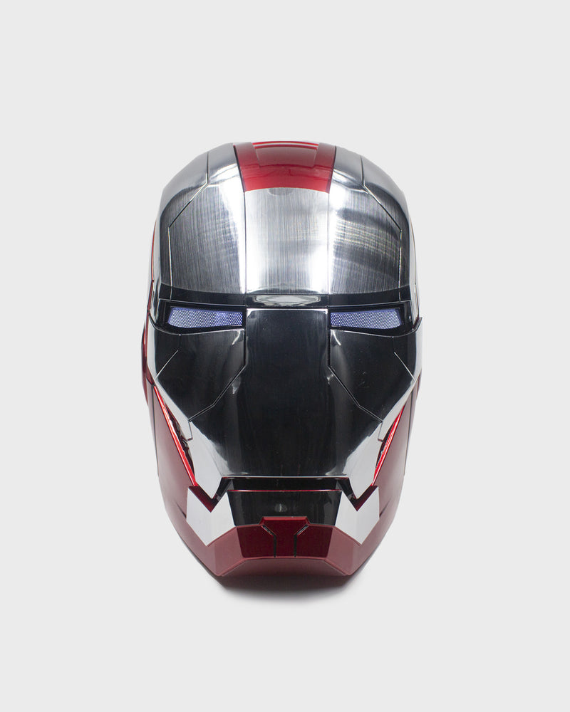 Farontor Iron Man Helmet Electronic Mark 5 Helmet Wearable Iron-man Mask  with Sounds & LED Eyes 1:1 Model 