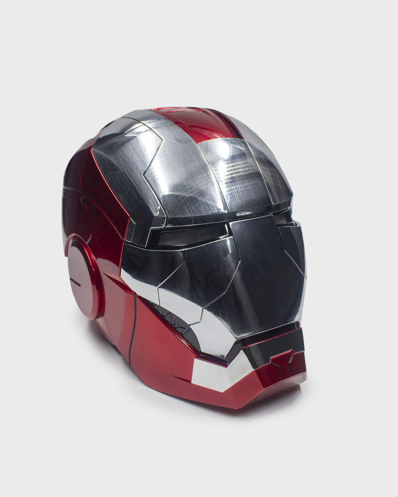 Casco Iron Man Electrónico Iron Man Casco full Head Led Iron Man Face Cover  con Cosplay de Halloween
