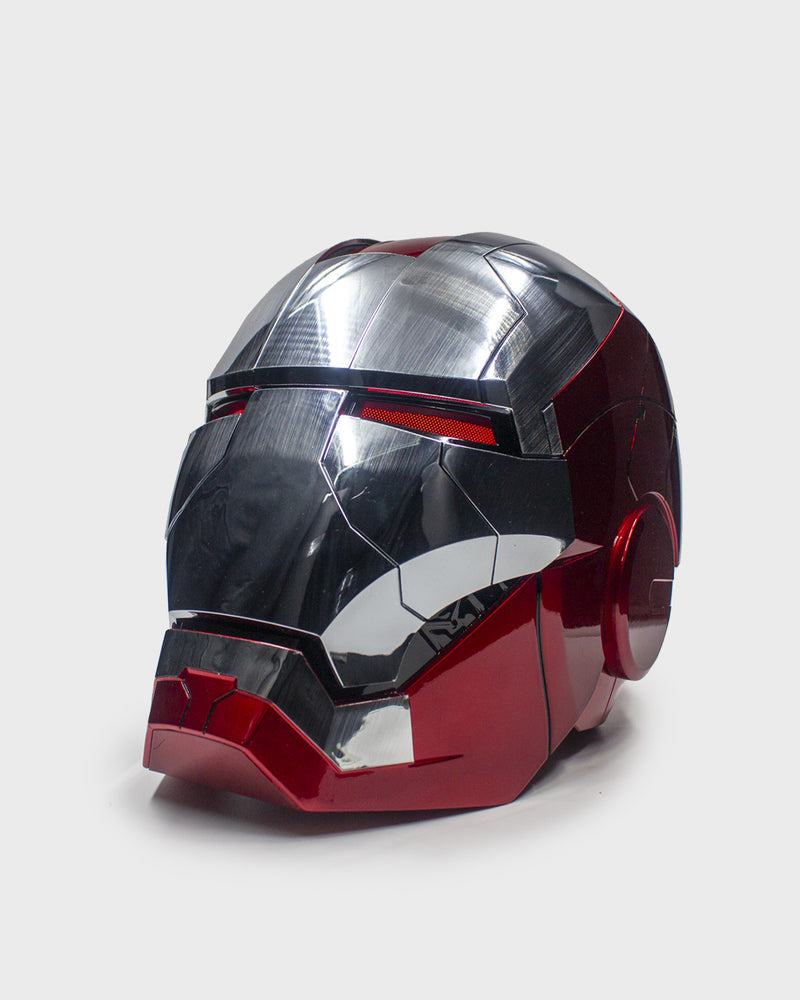 custom painted iron man helmet The Iron Man Helmet MK5 Voice Activated