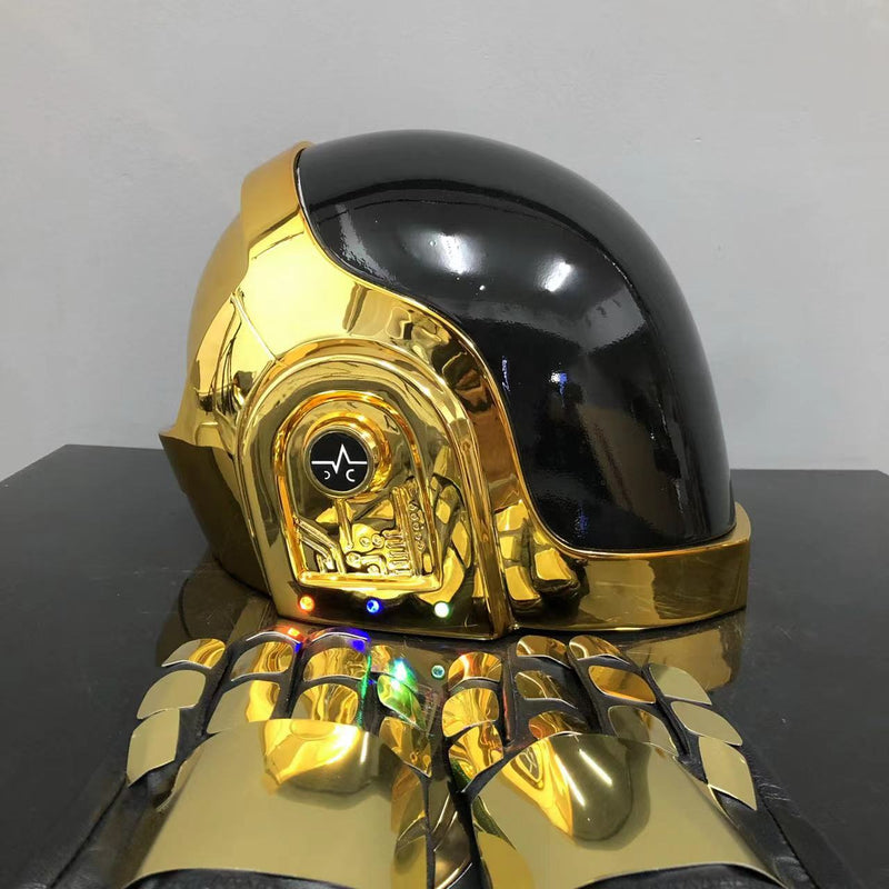 daft punk motorcycle helmet dot - Thomas Bangalter Silver Mask More than just Halloween props replicas JAMES PUNK HELMET I