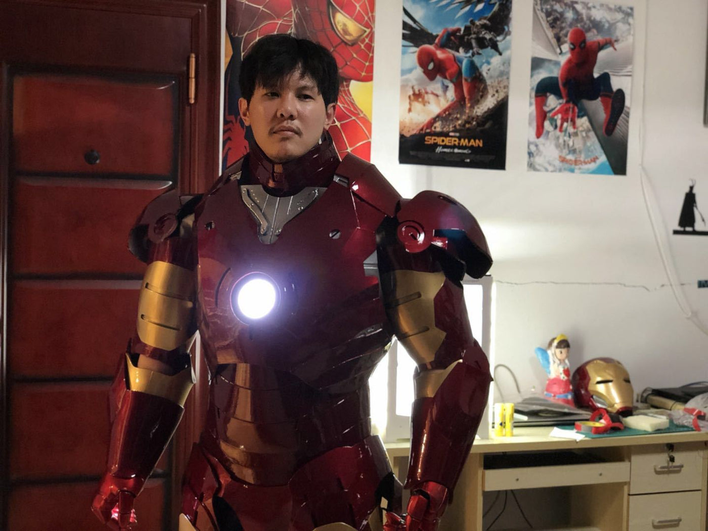 iron man eva helmet The Iron Man Suit MK3 For Sale Basic suit+motorized face plate+back flaps