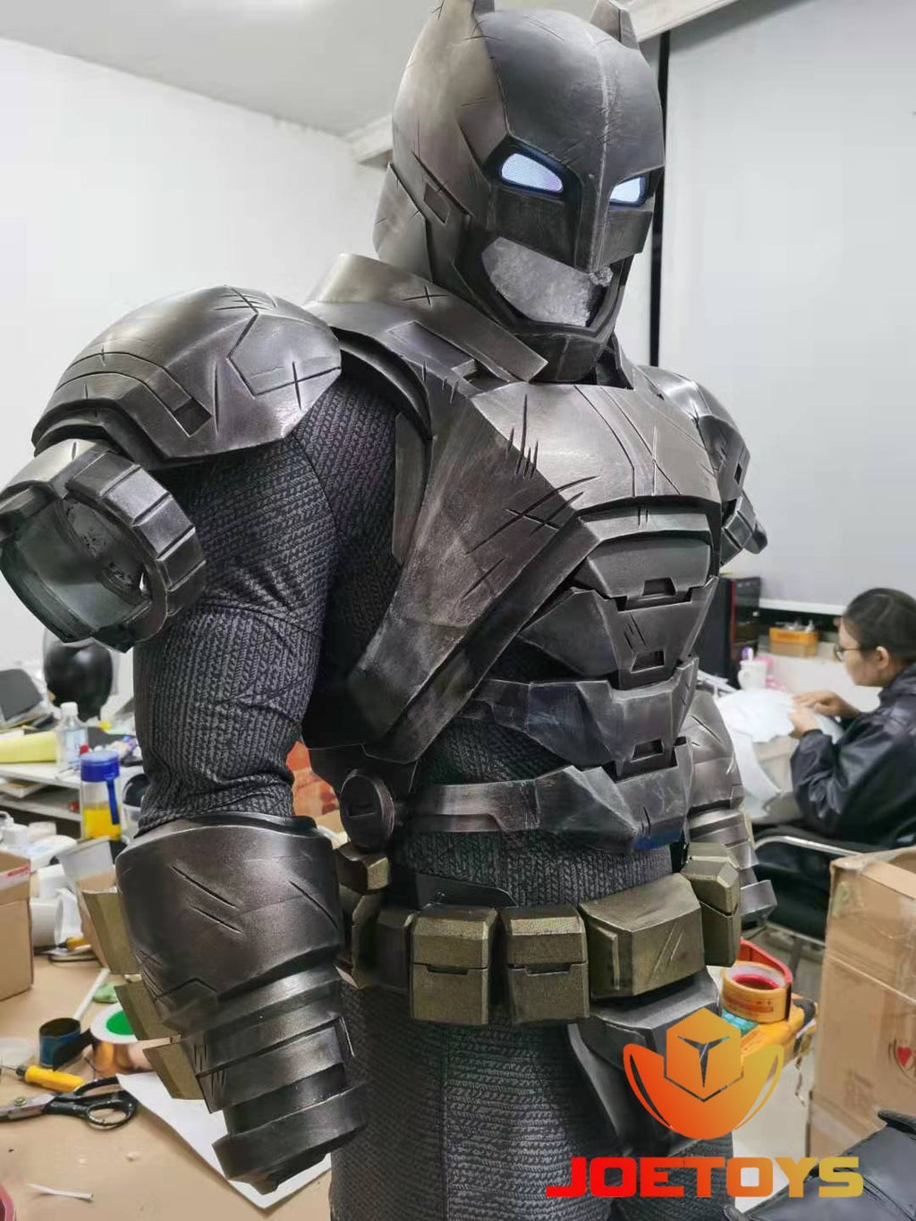 The Batman Armor in Battle Version from the Dawn of Justice Batman v ...