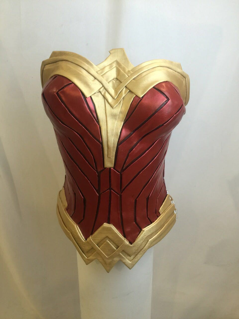 Wonder Woman Cosplay Costume Made From EVA and Leather