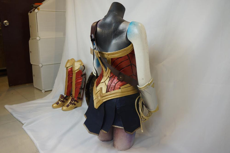 Wonder Woman Cosplay Costume Made From EVA and Leather - JOETOYS